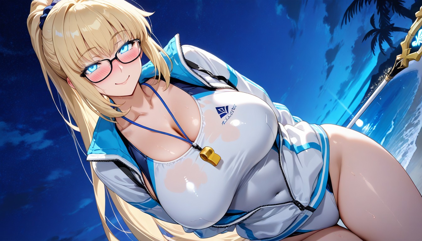 Front View, Bottom Up, Natural Breast Hentai AI Porn