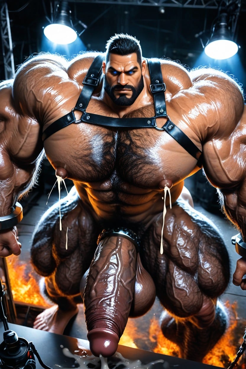 Octane Render, Feet Tall, Handsome Bulky Hunk Porno gay IA
