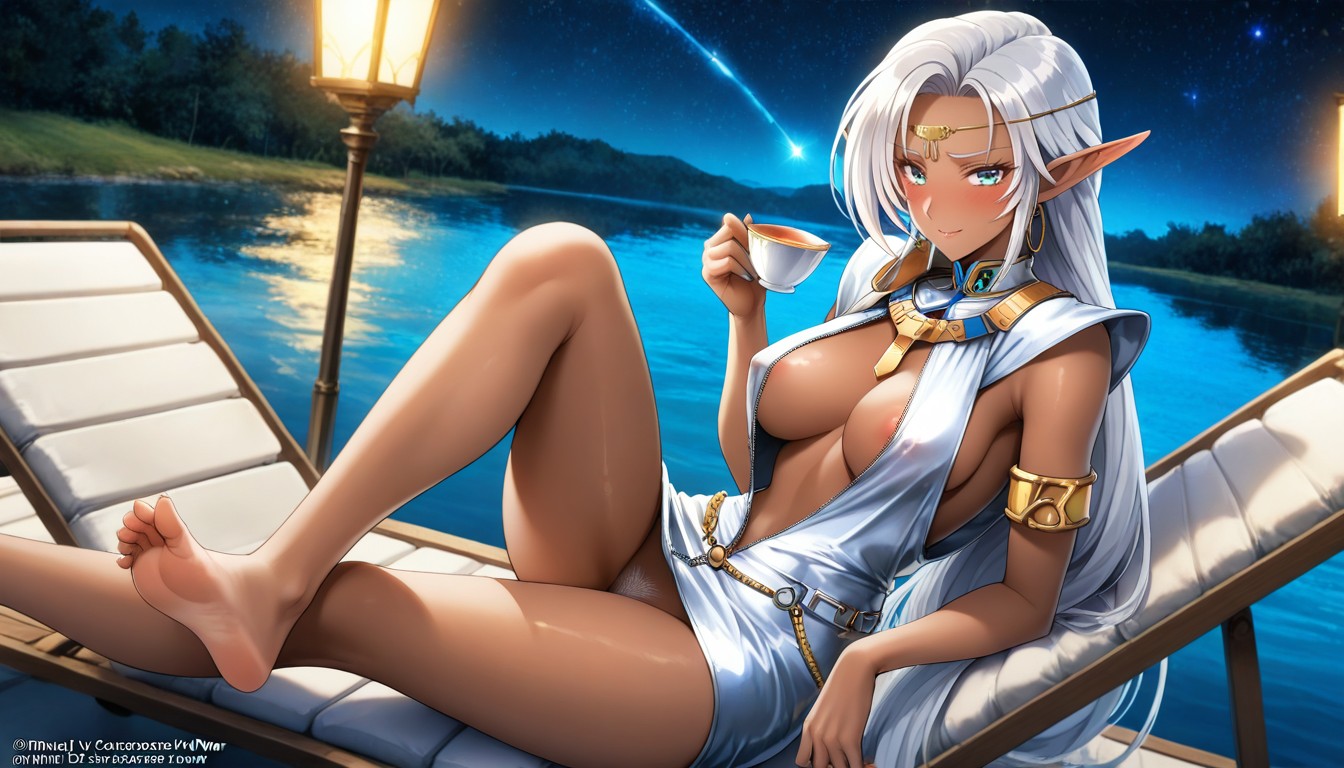 Ultra Detailed, Detailed Surroundings, On Soft Lounge Chair Hentai AI Porn