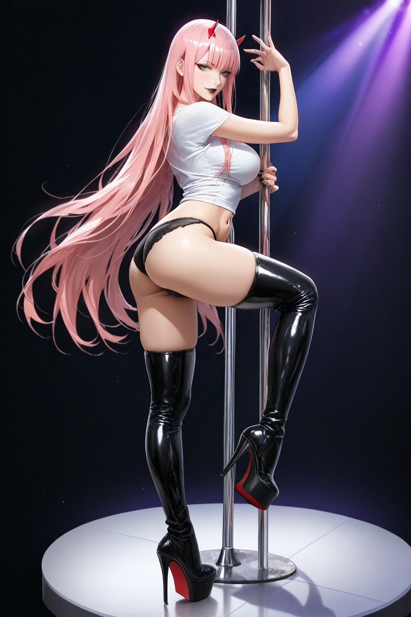 Super Realistic Graphics, Retracted Ass, Rounded Breast Hentai AI Porn