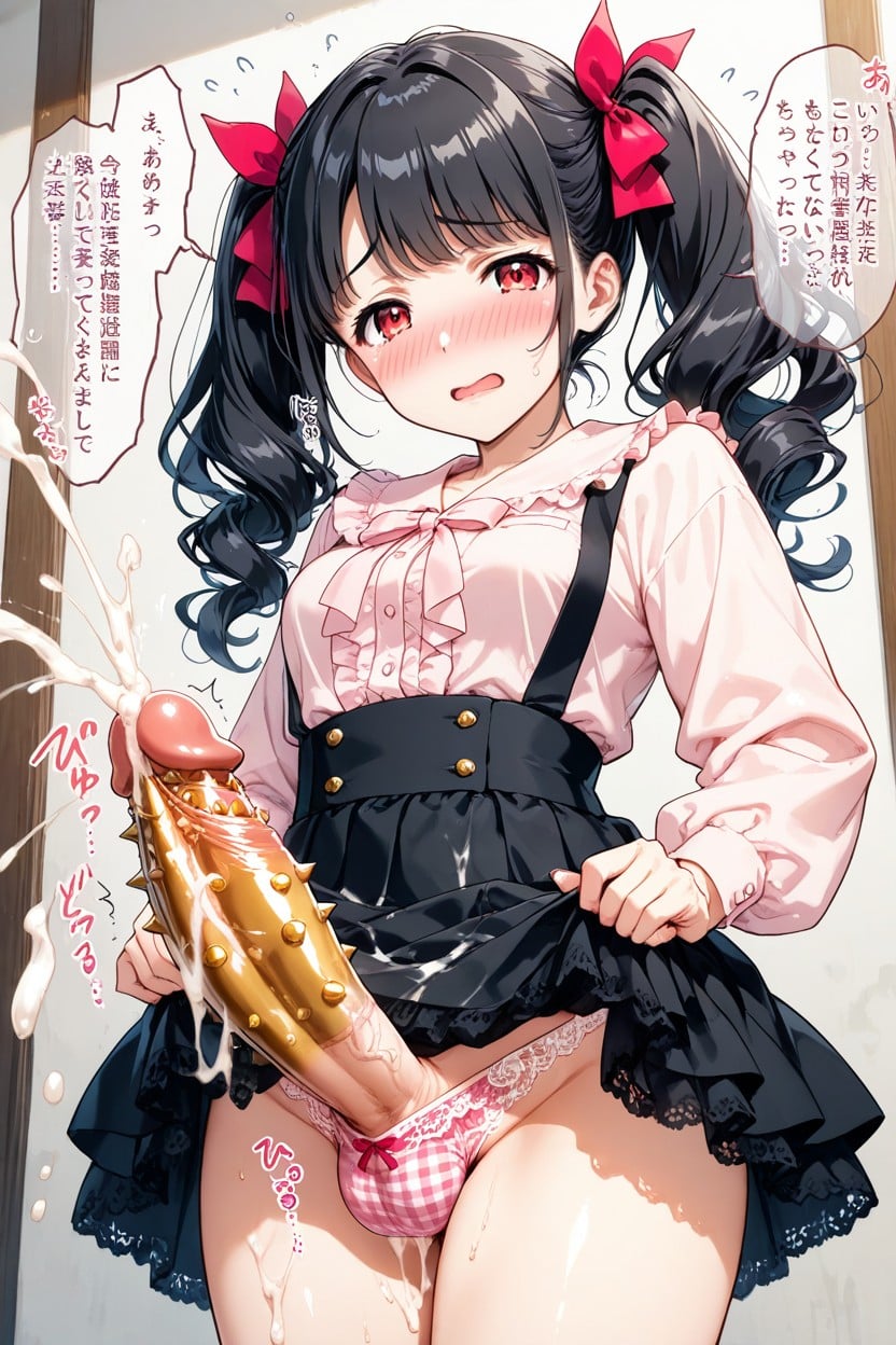 18+, Blush Cheeks, Penis Standing Upright Hentai AI Porn
