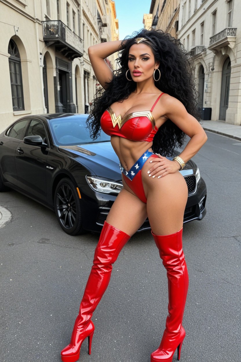 Cleavage, Cleavage, Street AI Porn