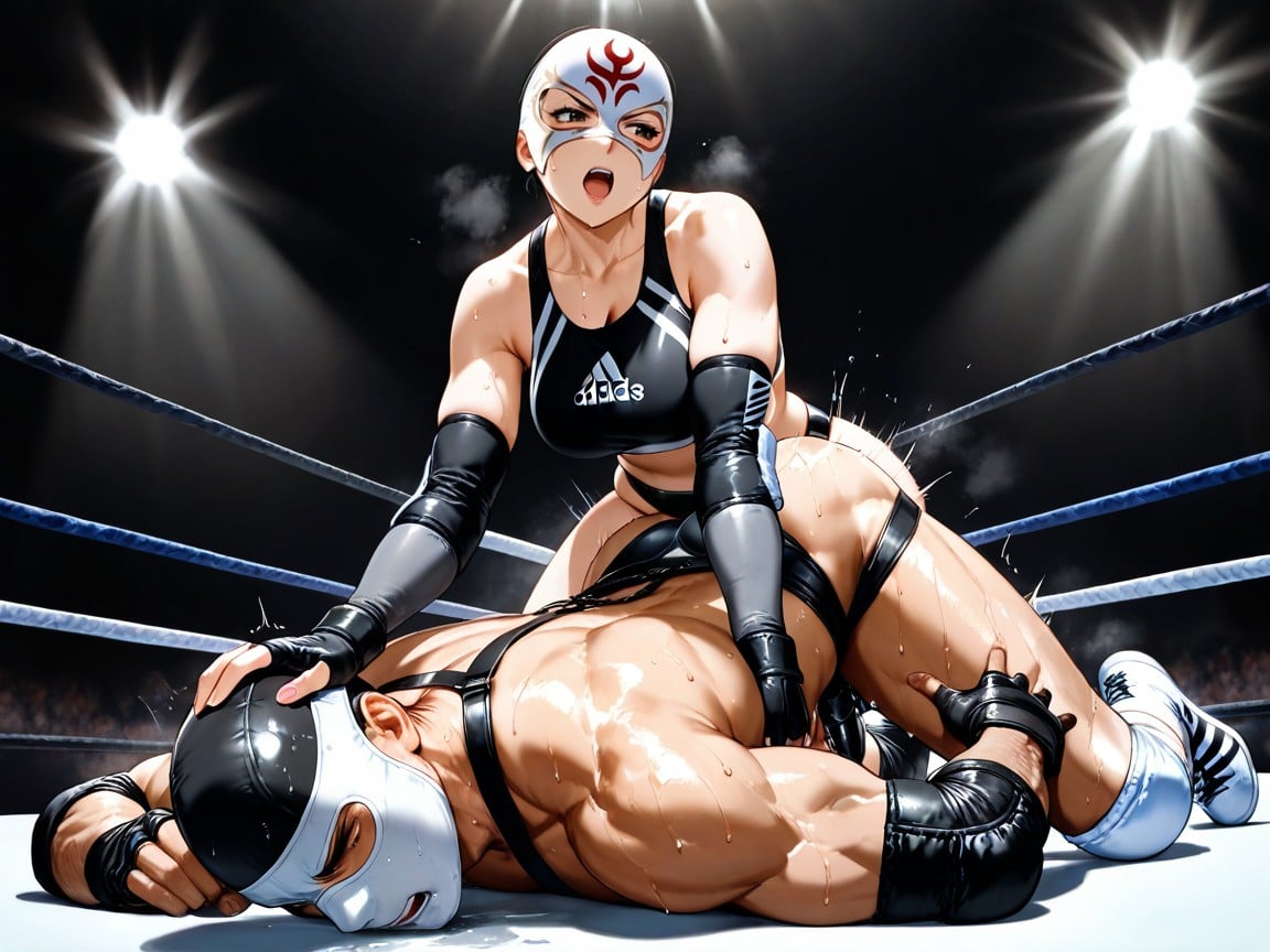 One Male, Sweaty, Angry AI Porn