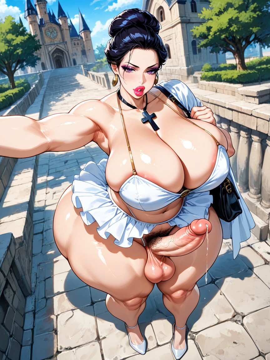 Bimbo, Puffy Anus, Futanari AI Porn