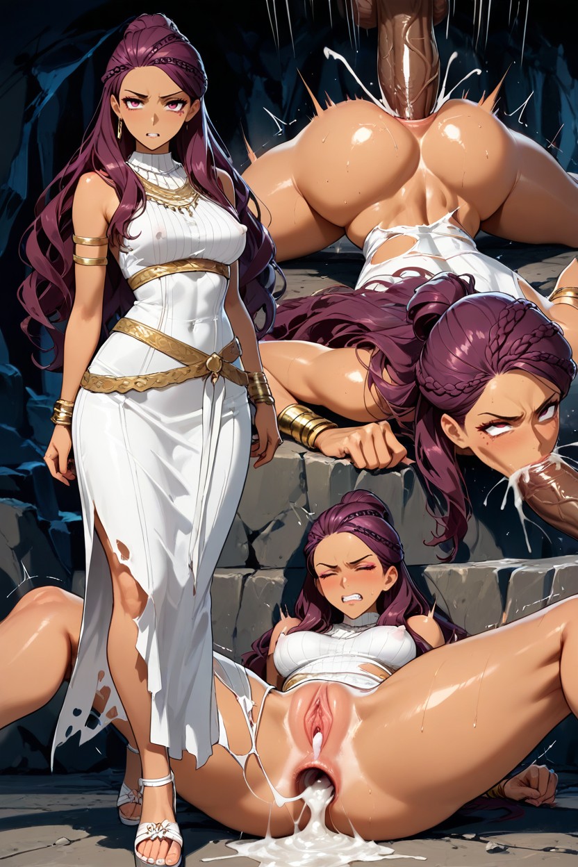 Large, Consistent Outfits And Haircut And Proportions, Hyper Tall Hentai AI Porn