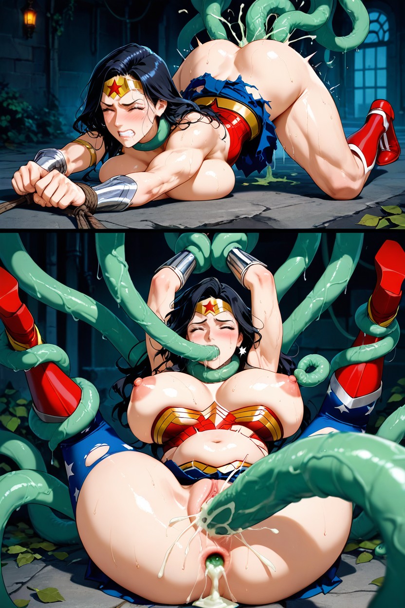 Worried Expression, Punching, Sweating Hentai AI Porn