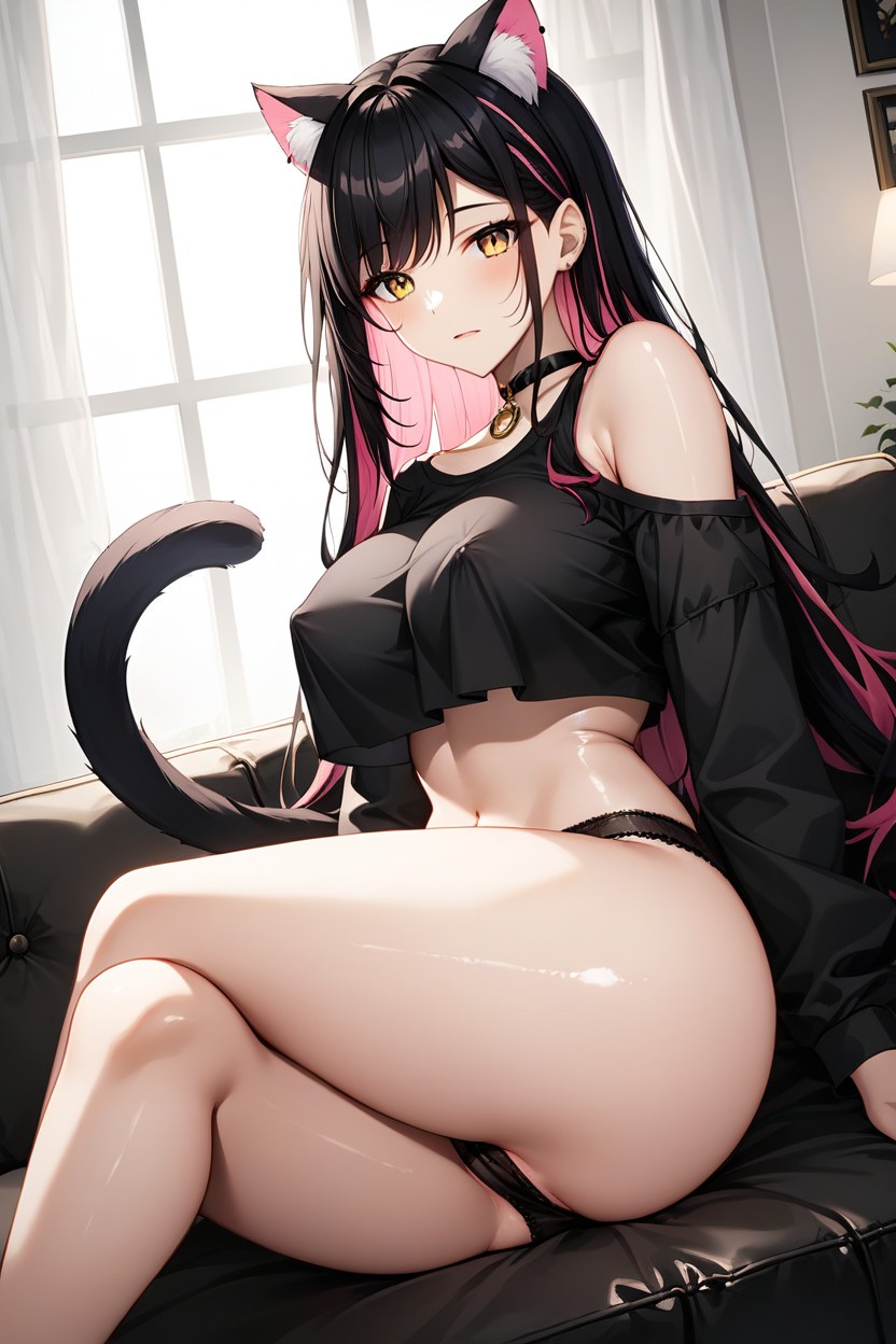 Wind Blowing, Soft Round Face, Perfect Anatomy Hentai AI Porn