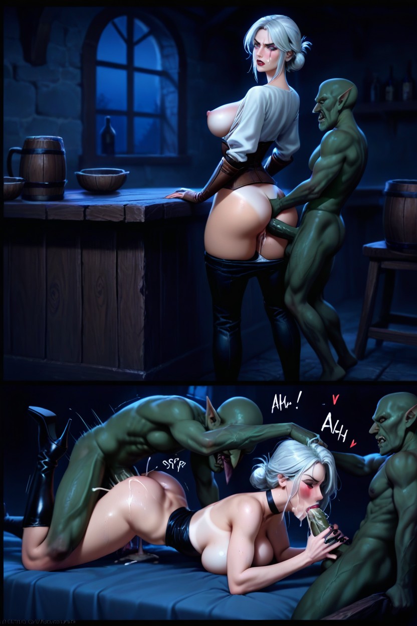 Goblin, Pants Down, Forward Hentai AI Porn