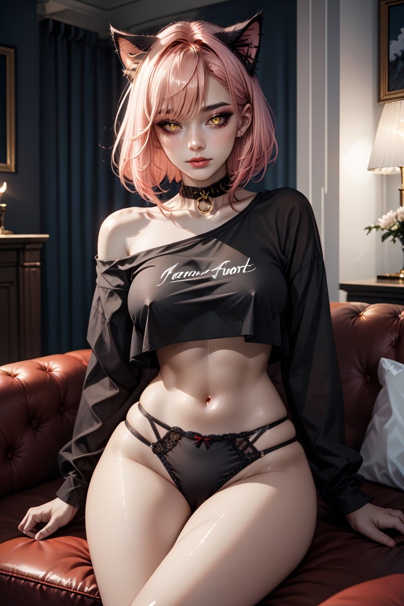 Black Outer Hair, Nipple Contour, Exciting Hips Hentai AI Porn