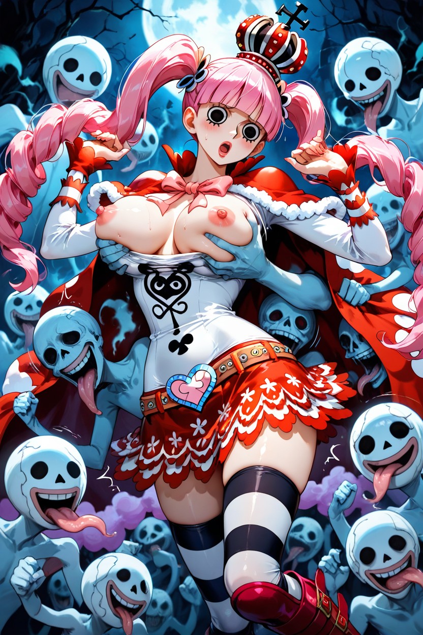 Goth, Evil, Nipples Played With Hentai AI Porn