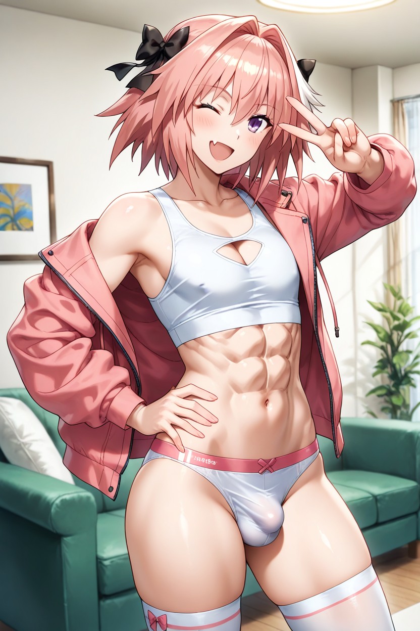 Malechested, Fit, Wink Hentai AI Porn