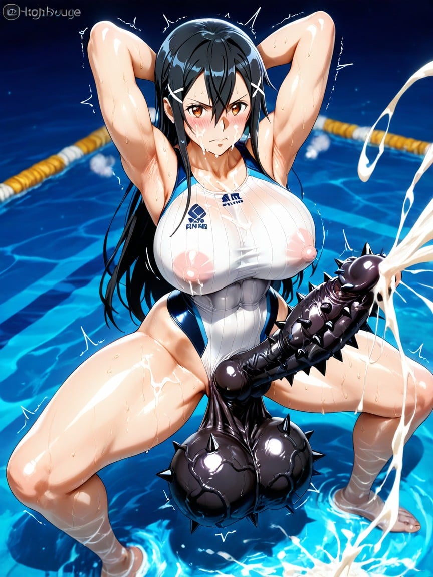 Excessive Squirting, Super High Resolution, Sweaty Hentai AI Porn