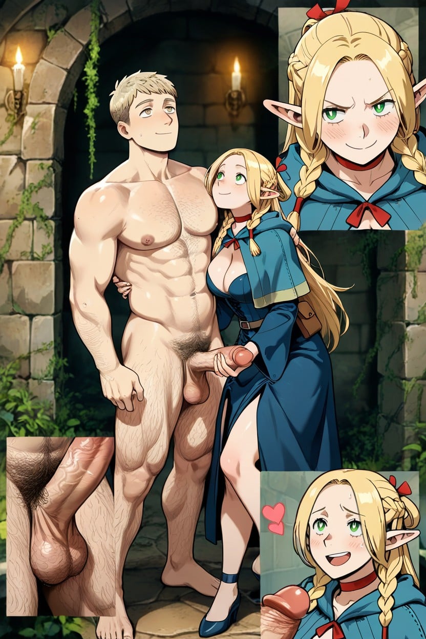 Laios Tuden Is Appearing Utterly, Standing Next To Laios, Duo Hentai AI Porn