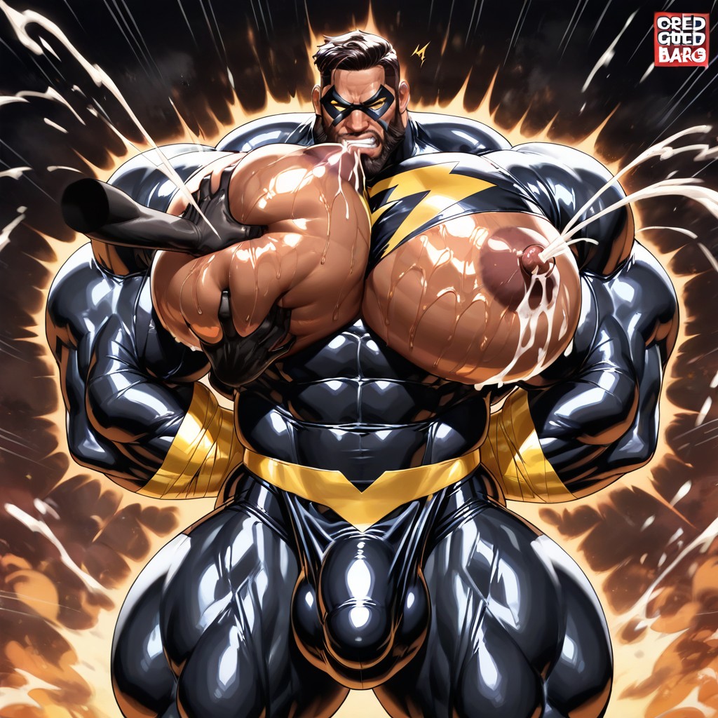 Suck Suckle, Musculosa, Big Pecs Porno gay IA