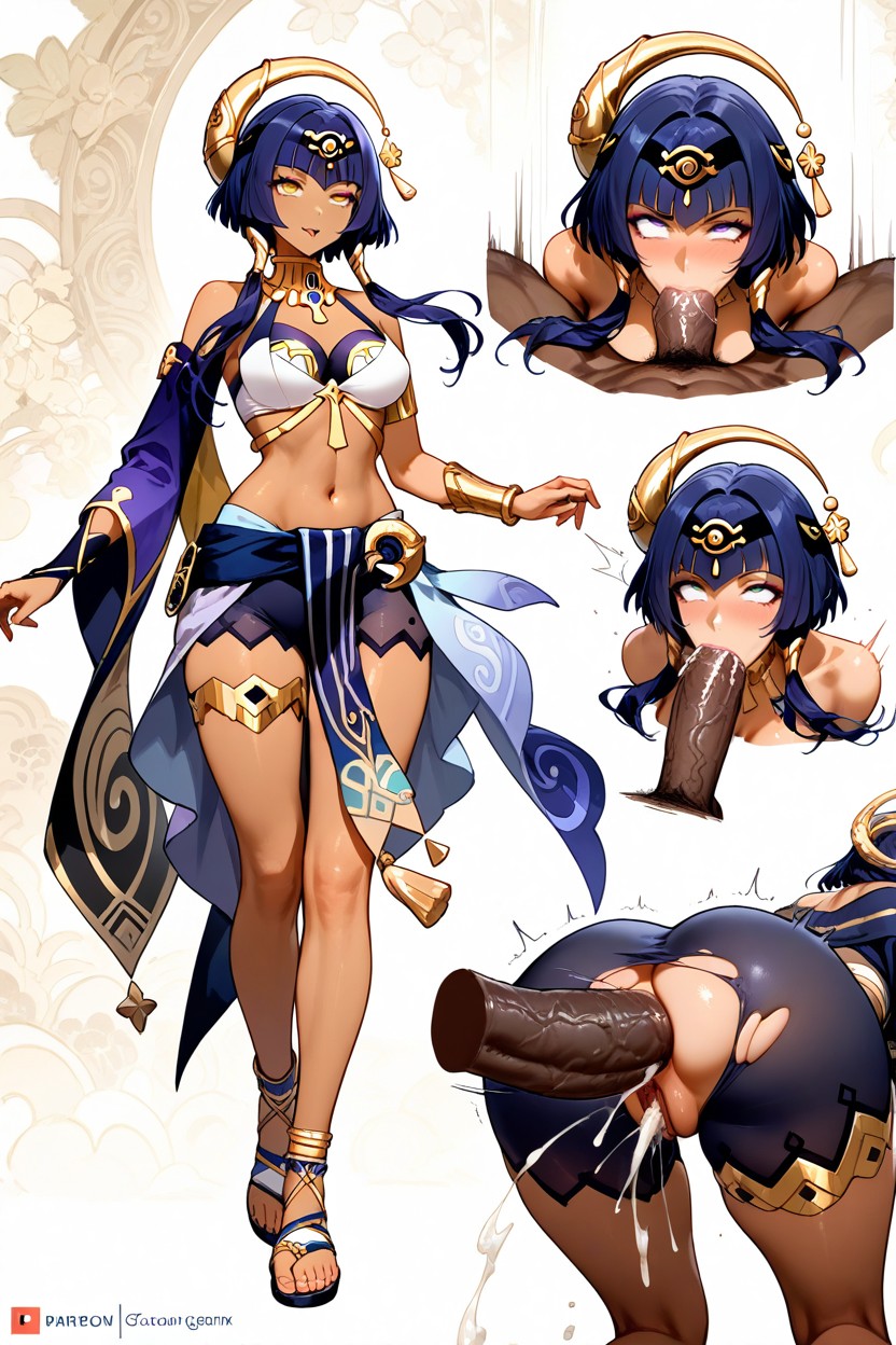 Small Ass, Masterfully Spherical And Bouncing Breast, Ahegao Hentai AI Porn