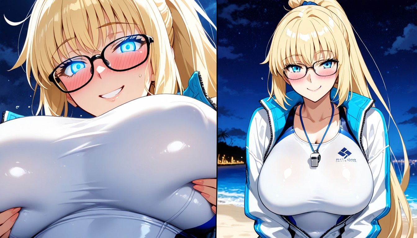 Wearing Glasses, Suggesting A Casual, Night Hentai AI Porn