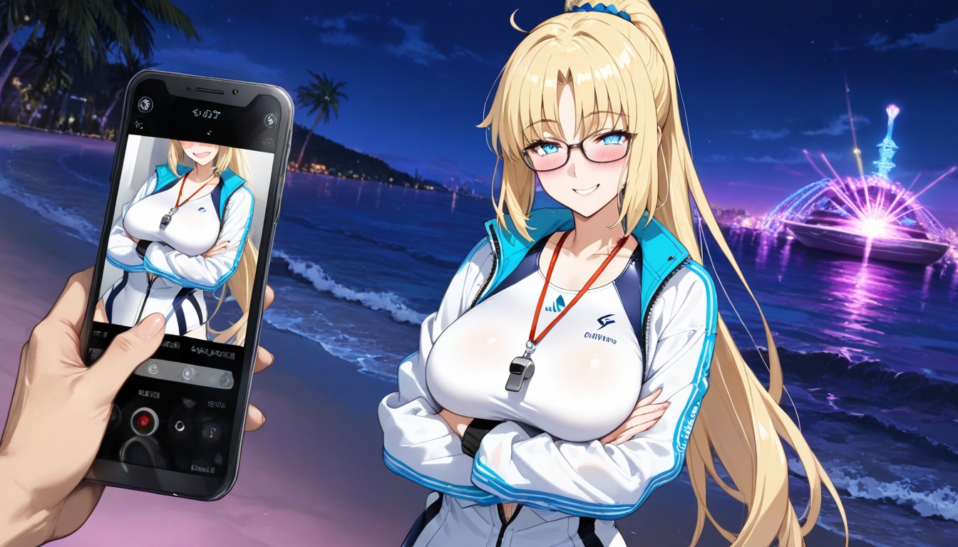 Horny, Embarrassed, Front View Hentai AI Porn