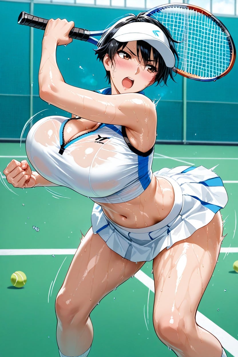 Massive Breast, Ultra Detailed, Perfect Face Hentai AI Porn