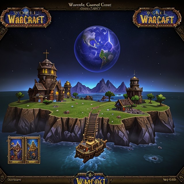 Classic World Of Warcraft Game, Classic World Of Warcraft Game, World Of Warcraft Art Style AI Porn