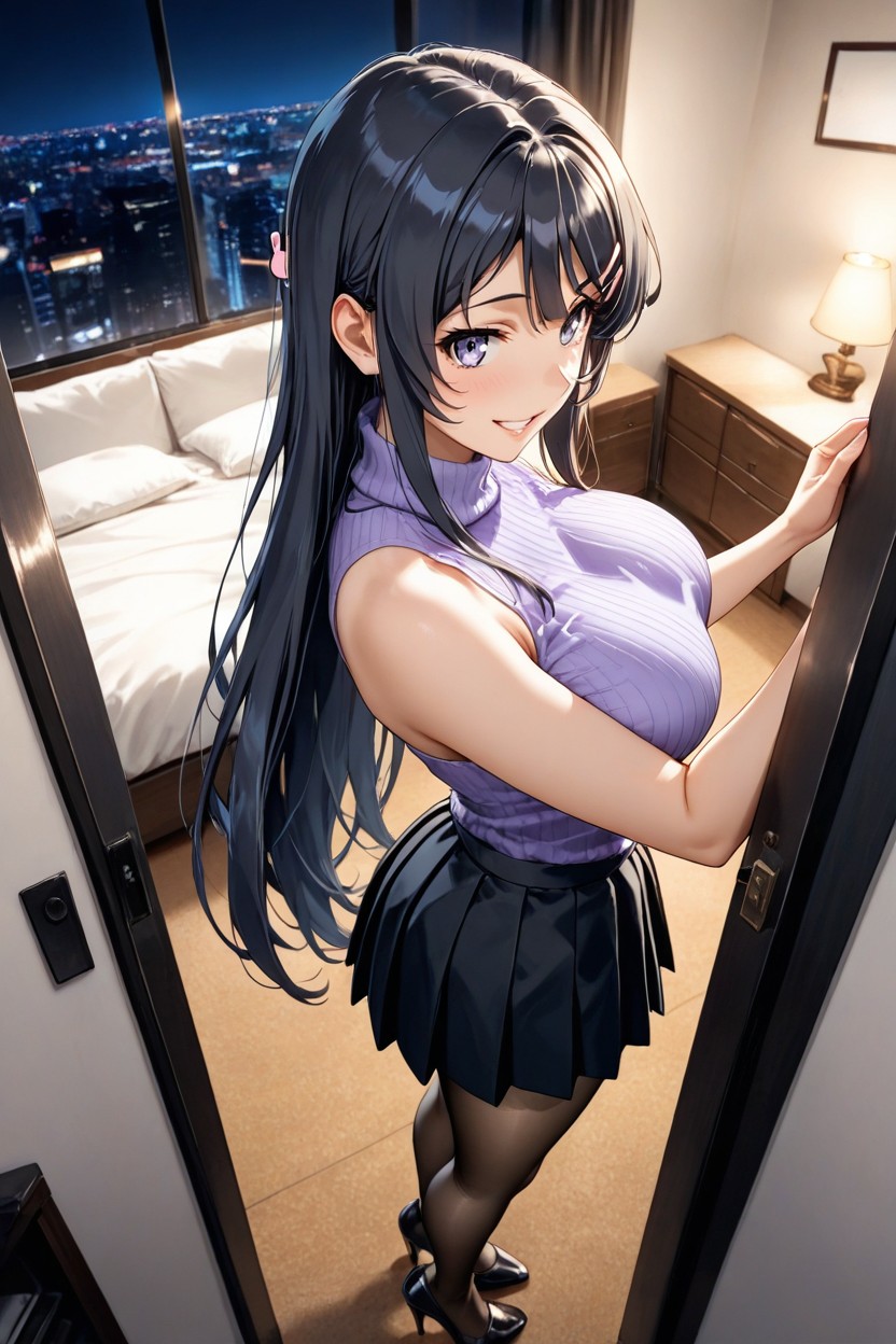 Medium Ass, Graphics Realistic, Living Room Hentai AI Porn