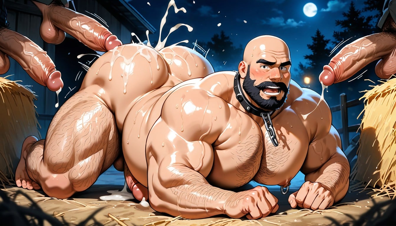 Fat, Chains, Puffy Nipples Porno IA Gay