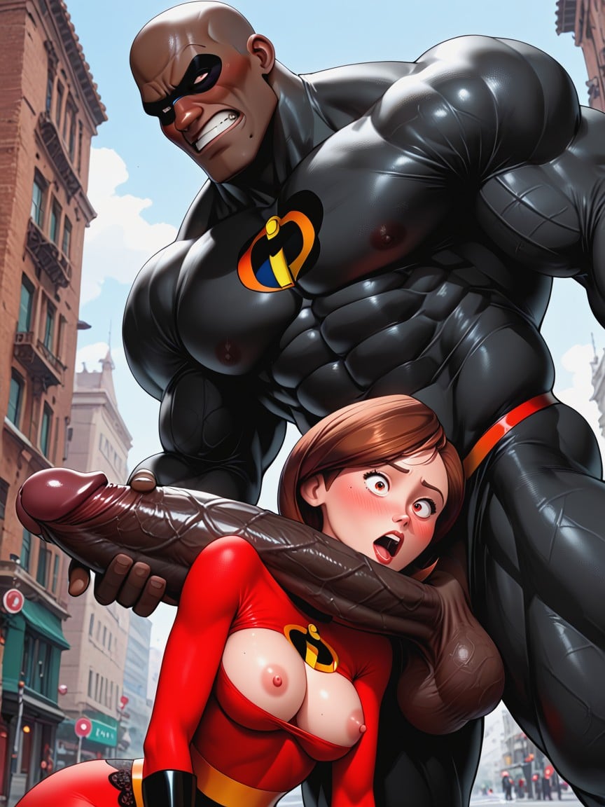 Large Breast, Open Clothes, Disney Pixar AI Porn
