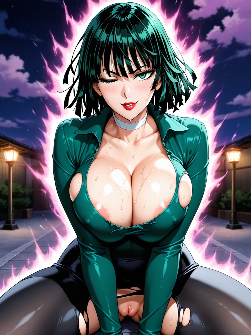 Torn Clothes, Fubuki, Fit Body Hentai AI Porn