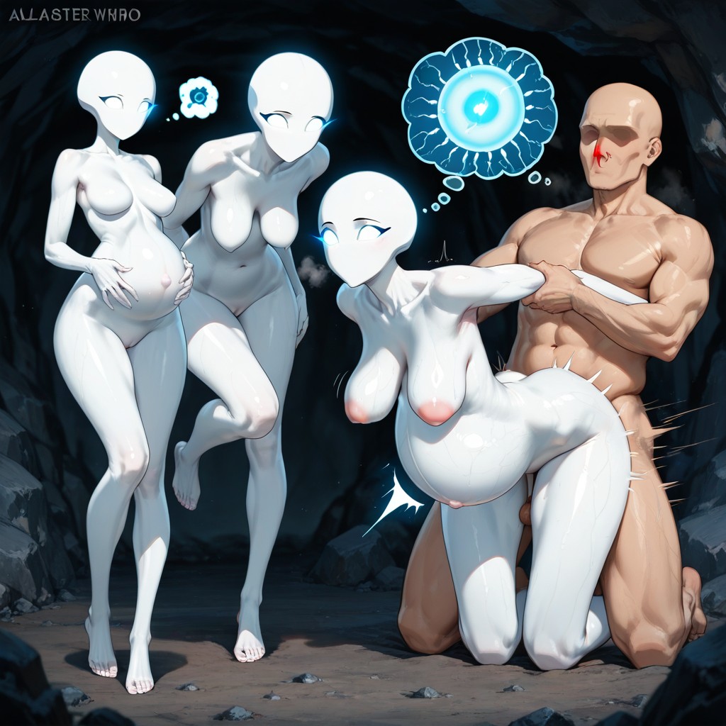 Impregnation, No Face, Mouthless AI Porn