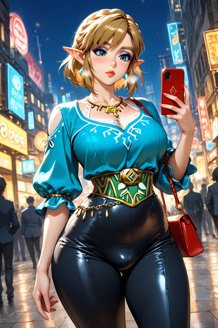 Link, Front View, Standing AI Porn