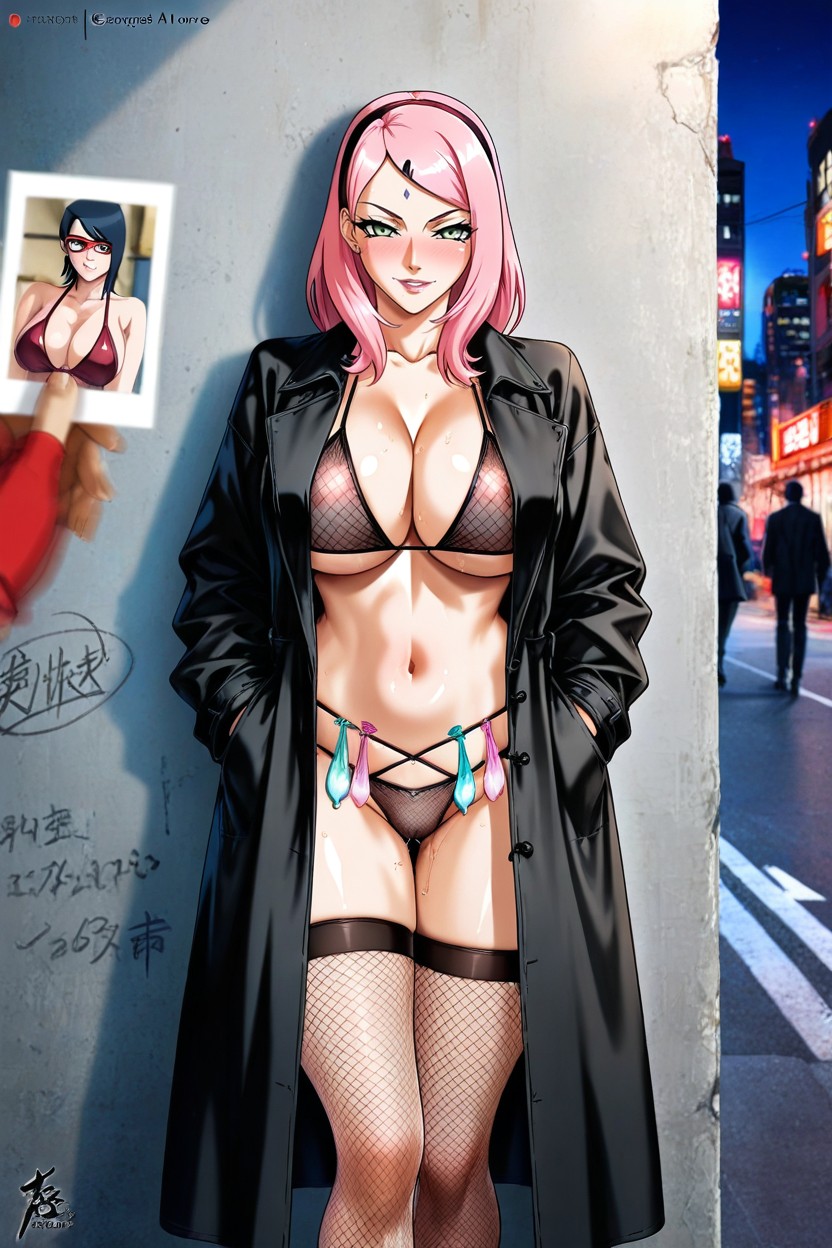 See Through Bikini, Blowjob Gesture, Prostitute Hentai AI Porn