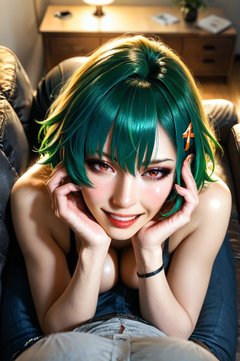 25+, Touching Face, Perfect Body Hentai AI Porn