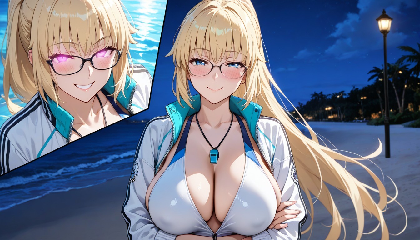 Natural Breast, Smiling, Form-fitting And High- Hentai AI Porn