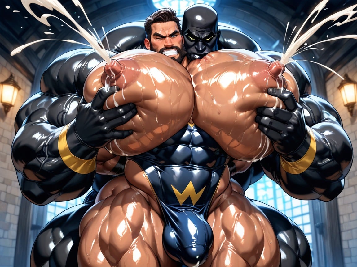 Suck Suckle, Beard, Hyper Bulky Porno IA Gay
