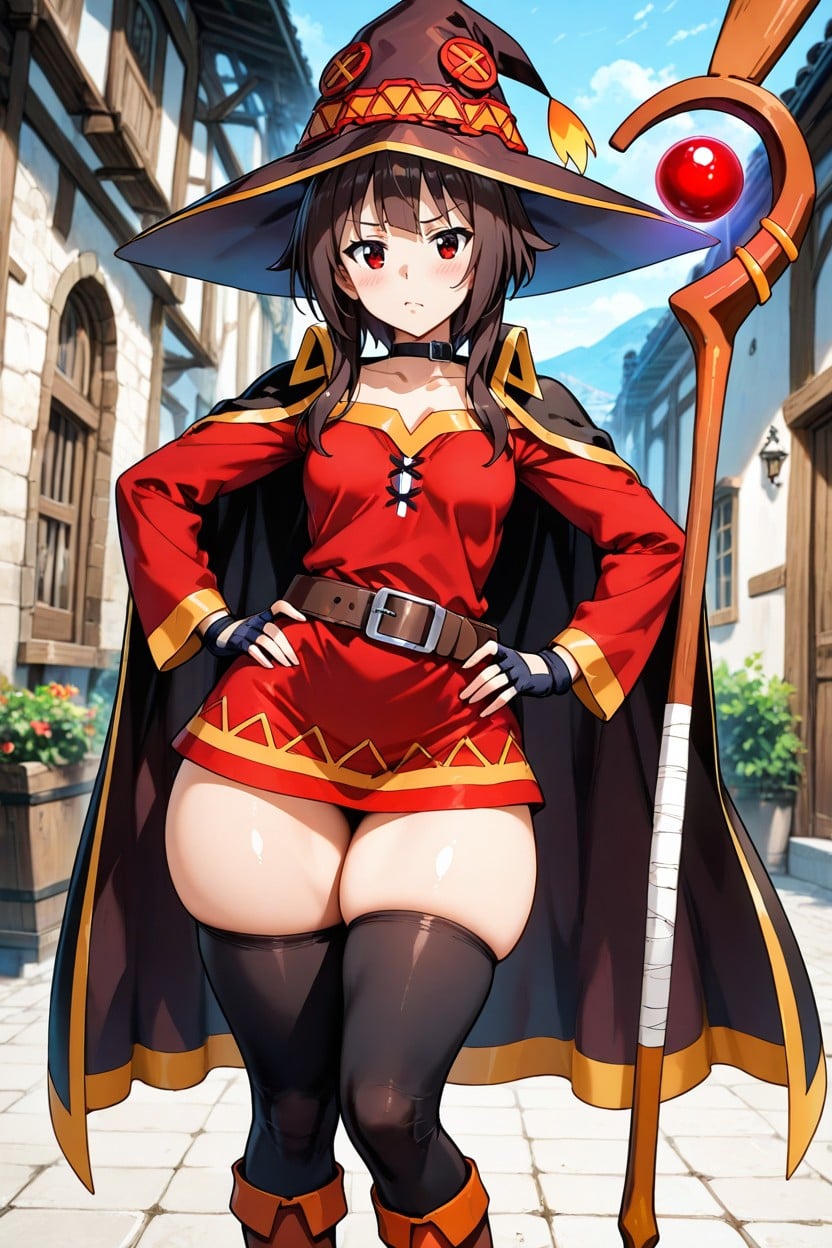 Extremely Juicy Bubble Butt, Deep Ass Crack, Perfect Anatomic Body Hentai AI Porn