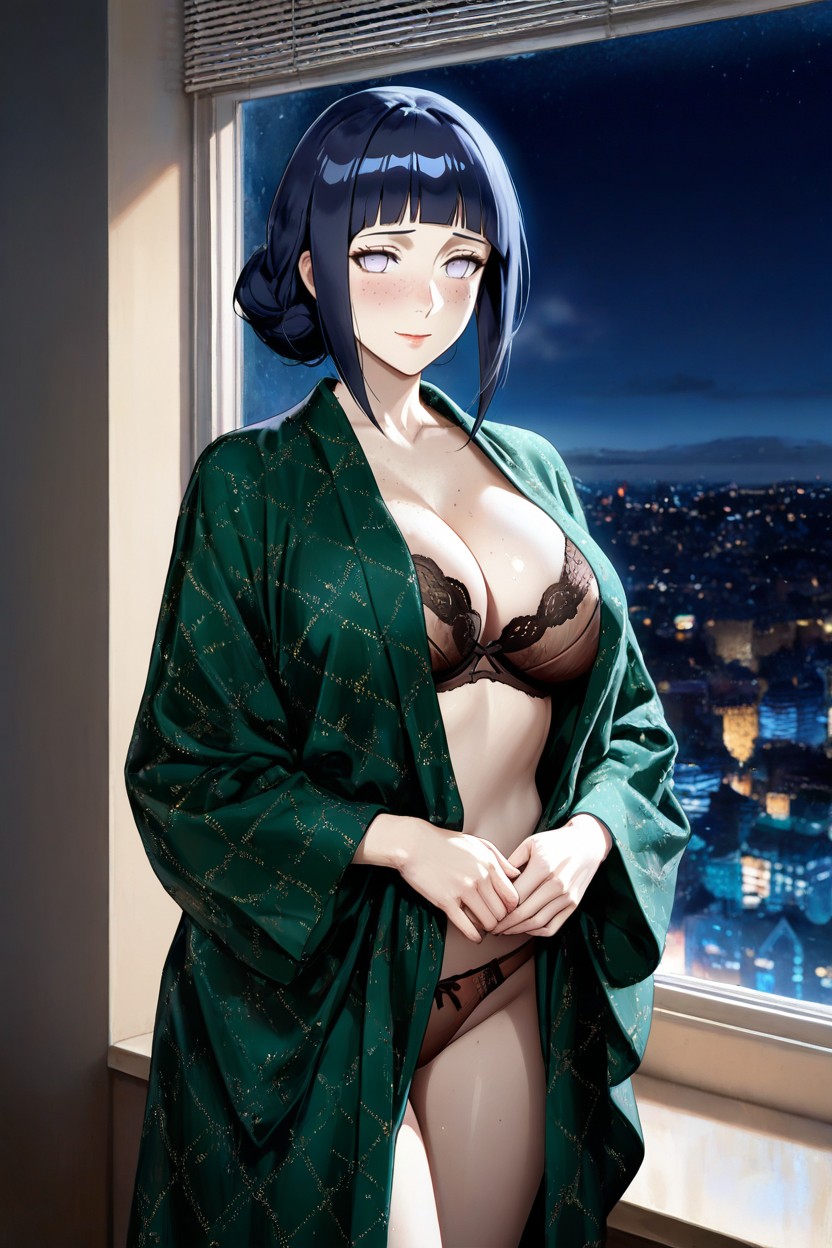 Hyuuga Hinata, Lovely Face Expression, 25+ Hentai AI Porn