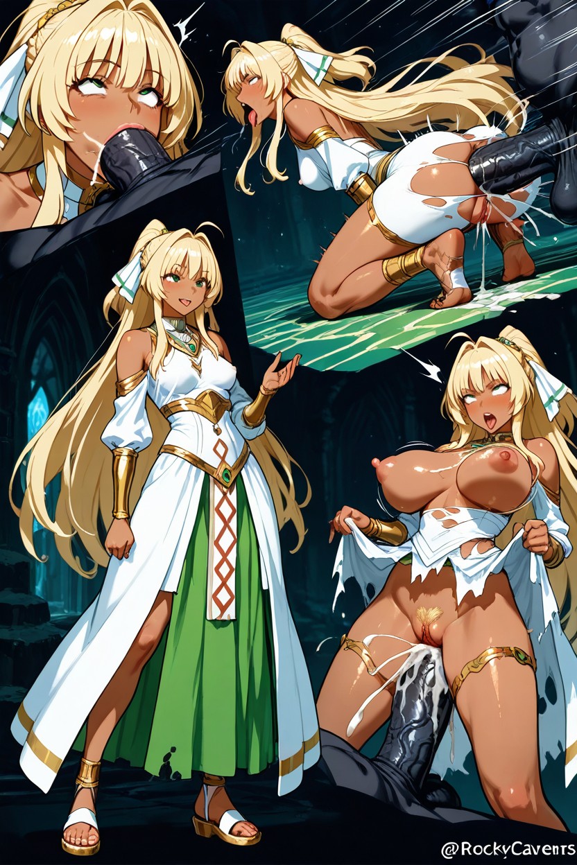 Cum String, Muted Colors, Torn Apart Outfits Hentai AI Porn