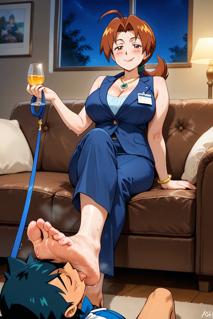 Foot Worship, Jewelry, Hard Shadow Hentai AI Porn
