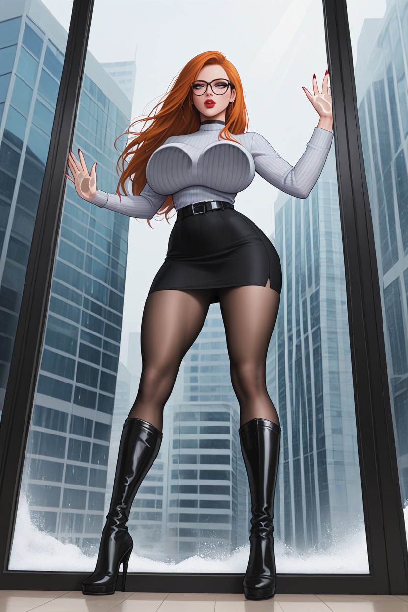 Rolling Eyes, Beautiful Perfect Face, Kim Possible AI Porn