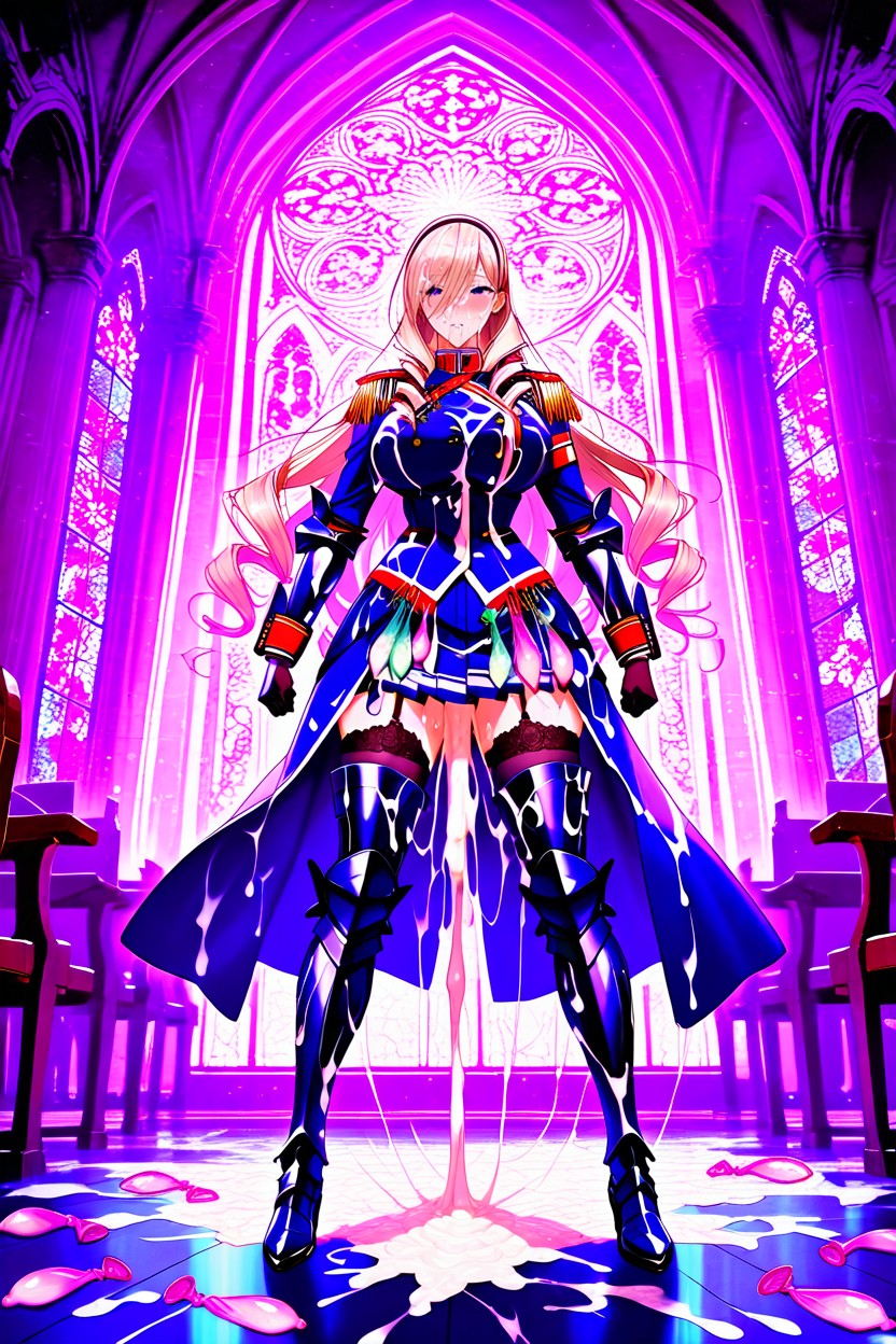 Cum On Hair, Church, Maximum Cum Everywhere Hentai AI Porn