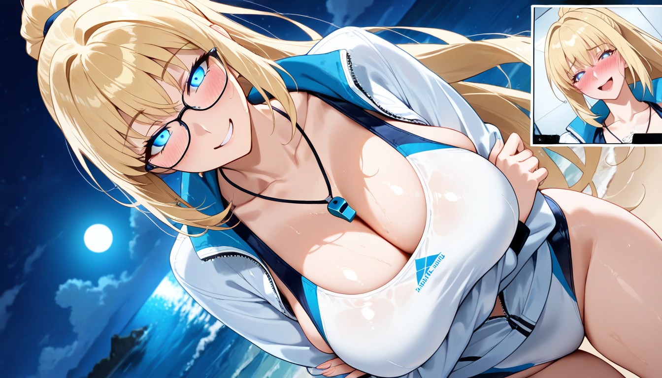 Horny, Arms Crossed, Form-fitting And High- Hentai AI Porn
