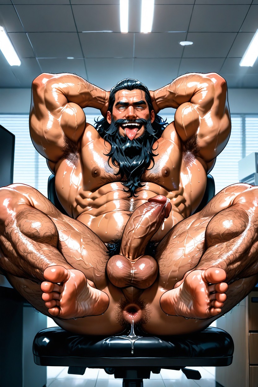 Bara, Huge Feet, Heavy Oversized Balls Porno IA Gay