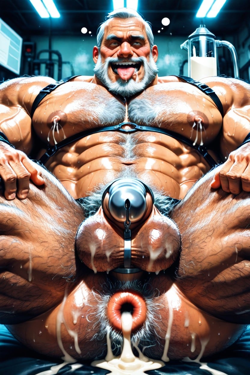 Excité, Drool, Eyes Porno IA Gay
