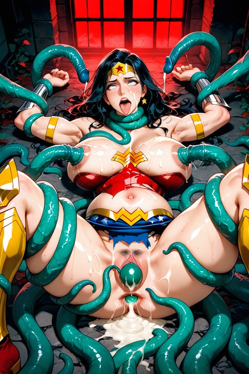 High Resolution, Cinematic, Clothing Torn Off Hentai AI Porn
