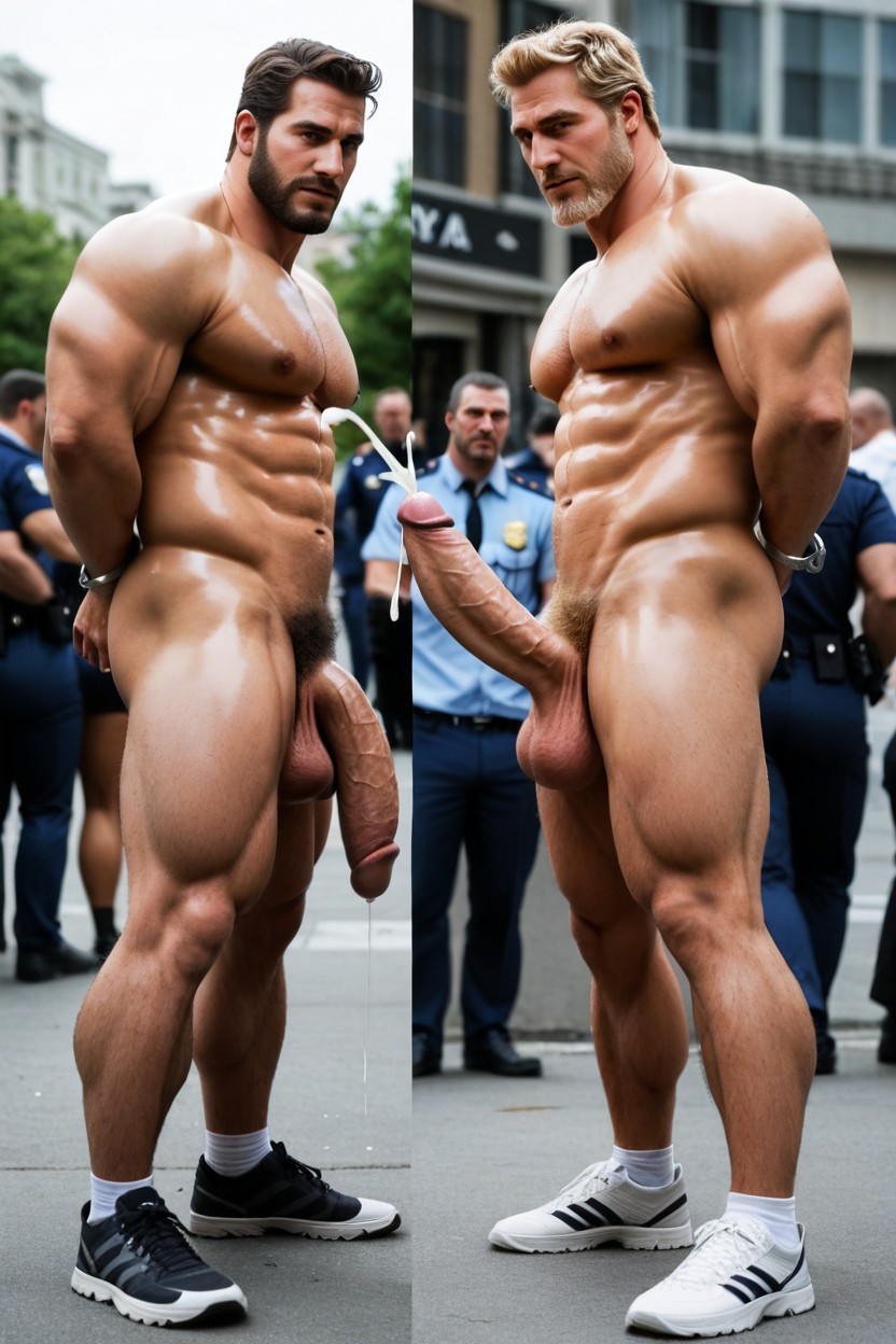 Bound Wrists Touching, Pecs Visible, Person Porno gay IA