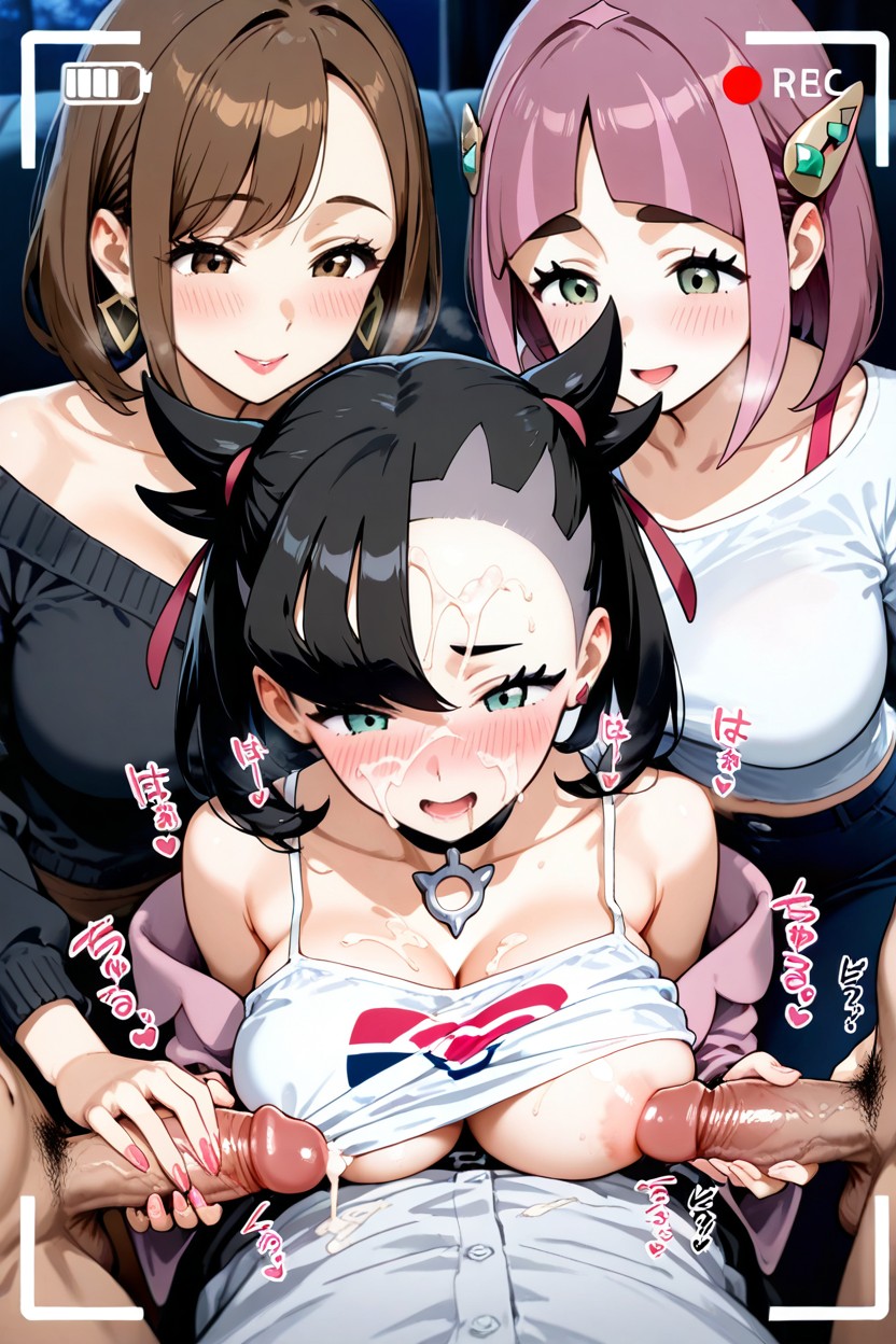 Blush, Nursing Handjob, 25+ Hentai AI Porn