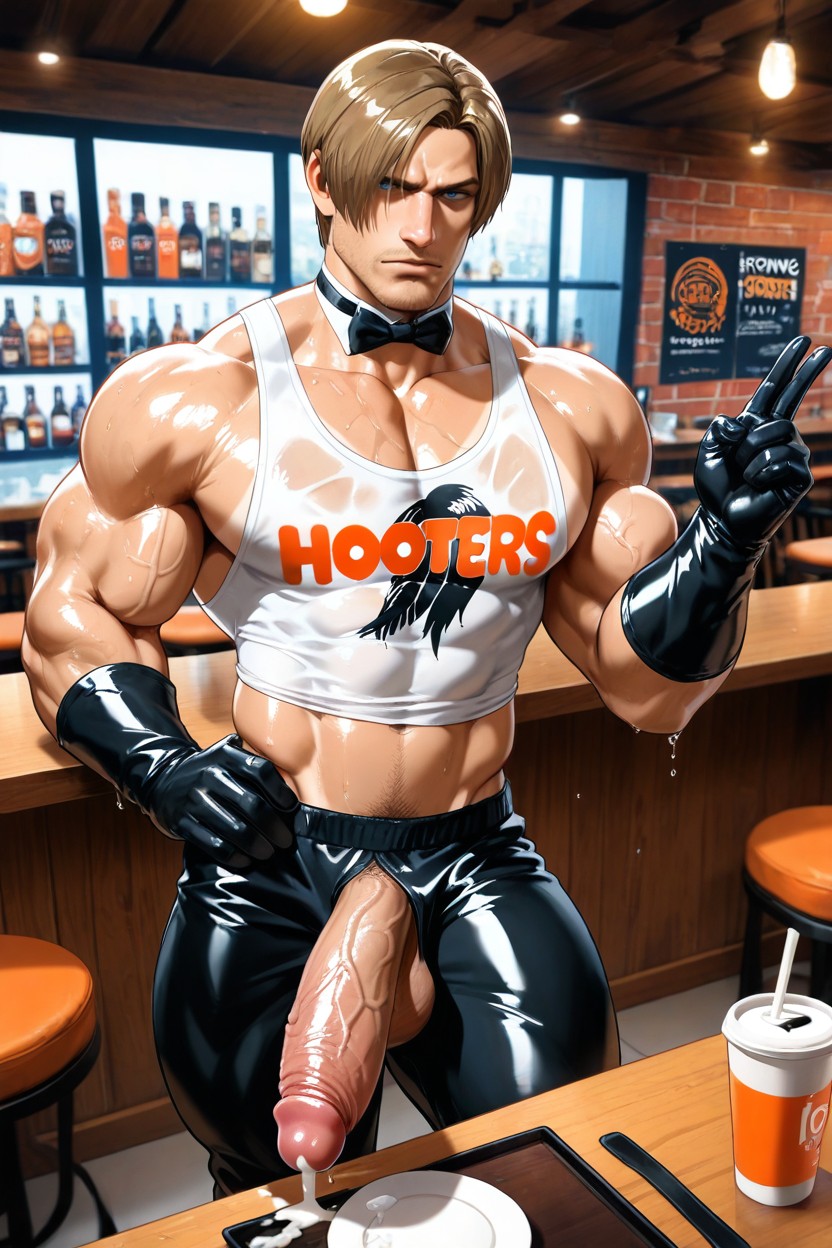 Hunk, No Tits, Masculine Porno IA Gay