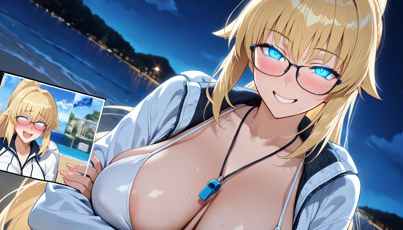 Arms Crossed, Or Marine Park Staff Member The Colorswhite + Tealreinforce An Aquatic Theme, 25+ Hentai AI Porn