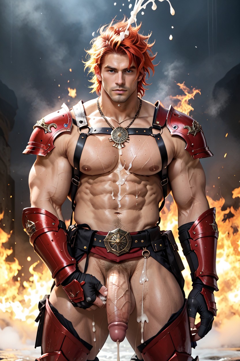 Hdr, Cum Spraying Everywhere, Hyper Muscular Biceps Porno IA Gay