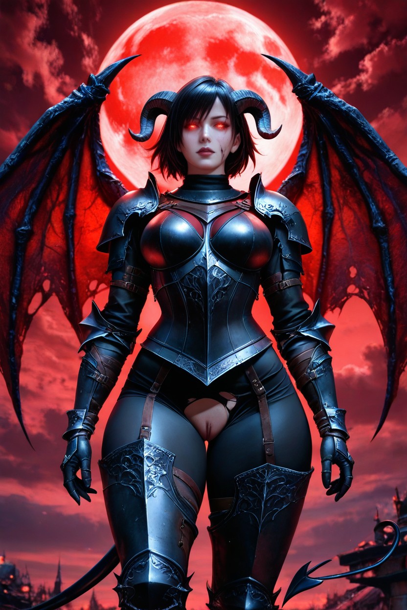 Succubus, Volumetric Light, Body AI Porn