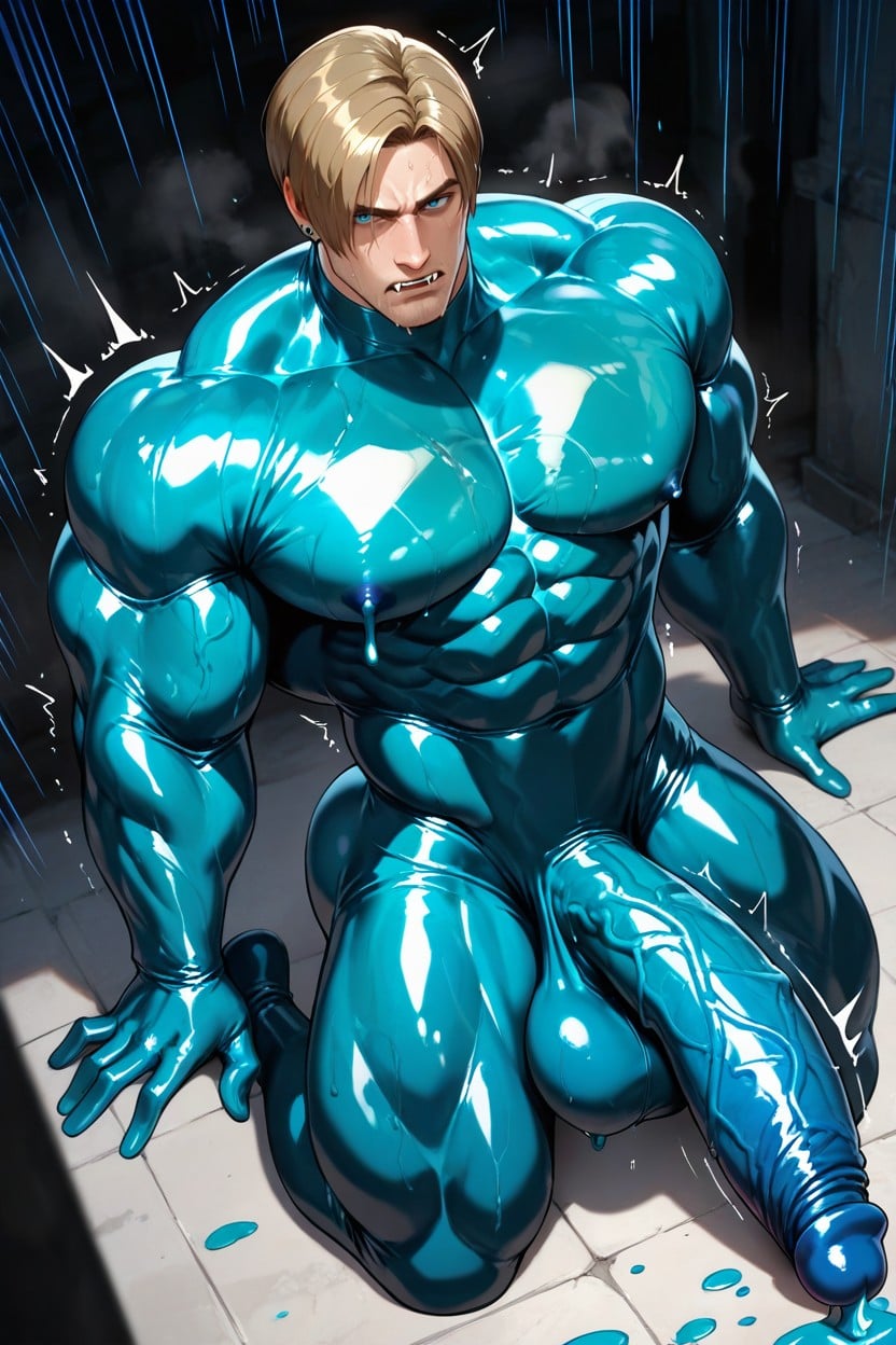 Reflective Back, Muscular, Rubbery Calves Porno gay IA